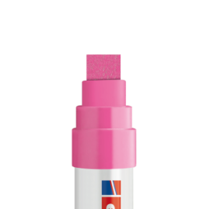 Krijtmarker, Roze, brede punt