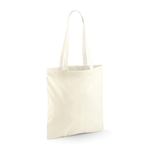 Katoenen draagtas, naturel, 10 liter